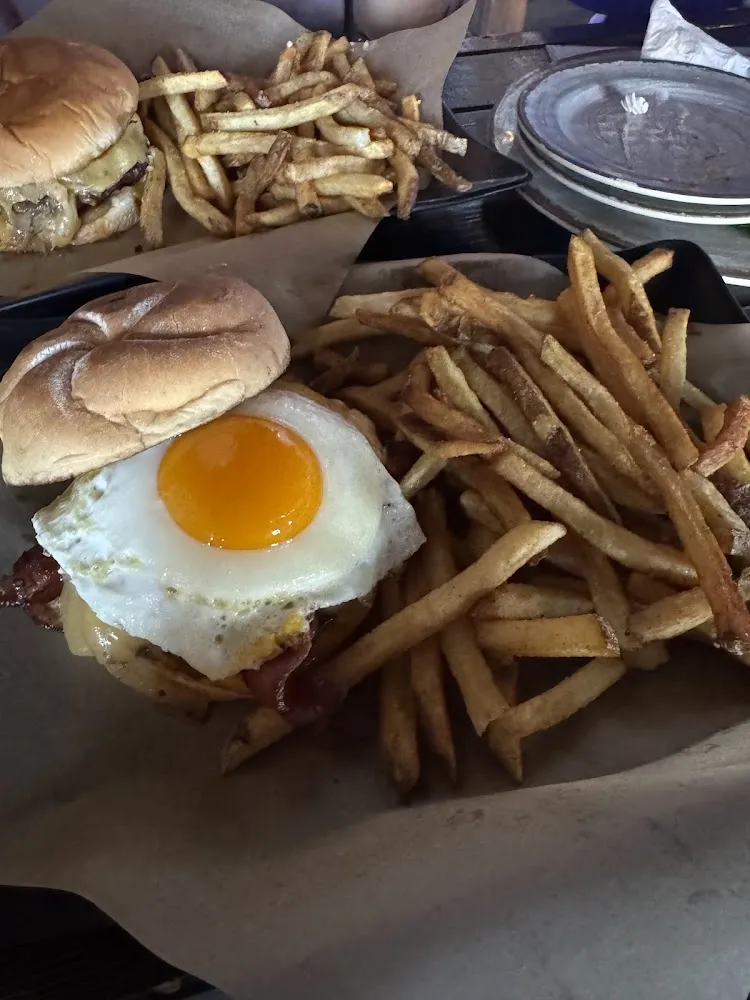 Gouda Burger with Egg