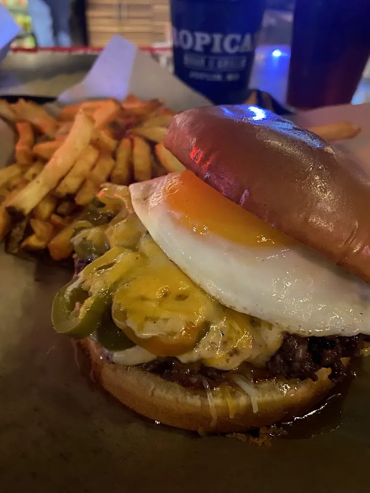 The Hot Honey Burger